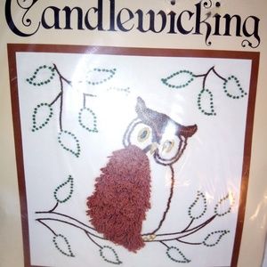 2 NEW, OWL & Lily of the Valley set,  needle point